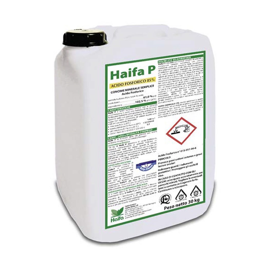 ACIDO FOSFORICO 85% HAIFA - TANICA KG 30